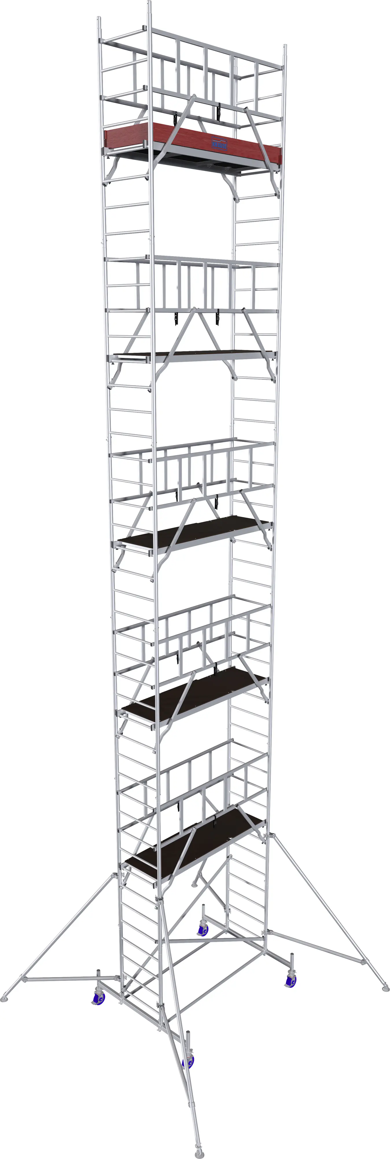 Krause Fahrgerüst MONTO ProTec Aluminium 12,30 m