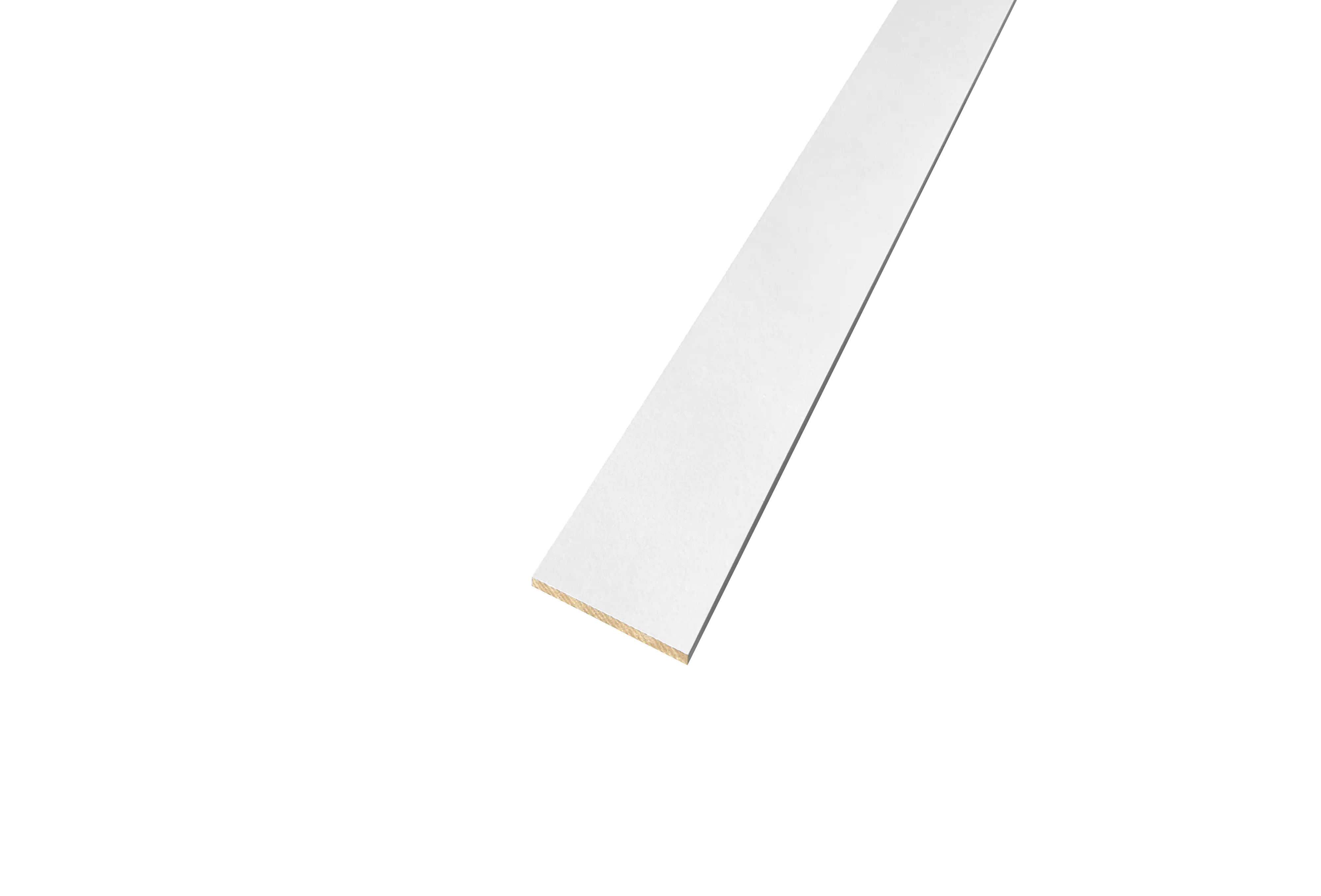Neuhofer Wandleistenset Shaker Style 118 x 6,25 cm x 8,5 mm weiß