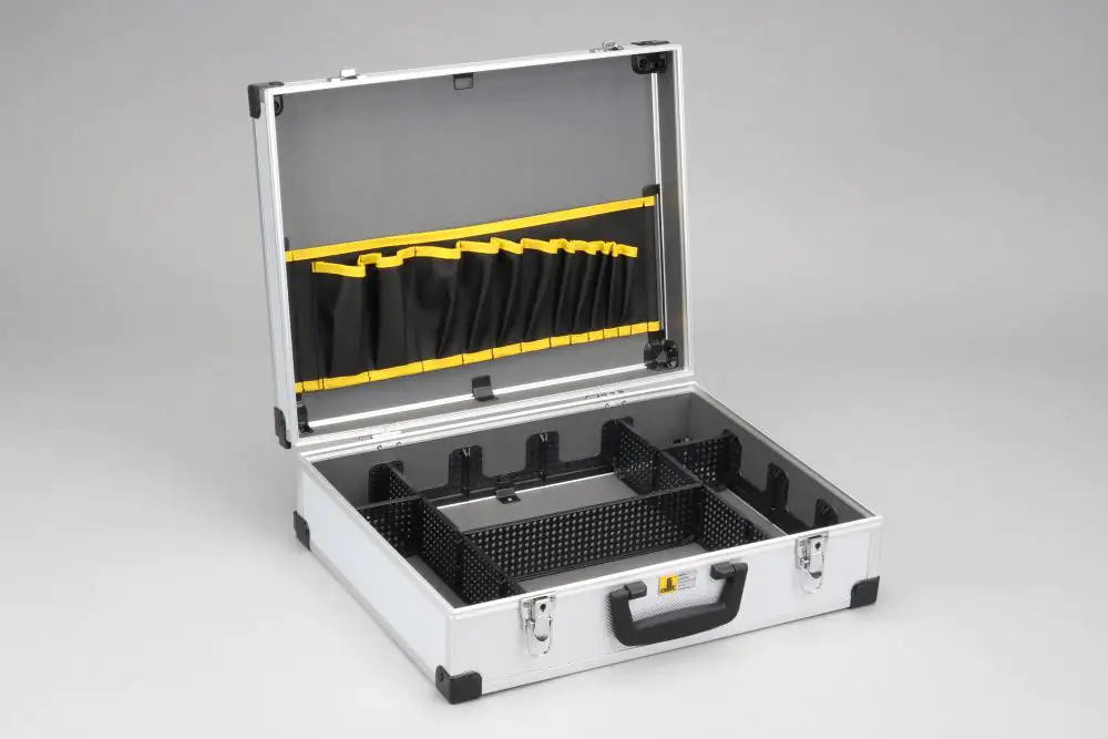 Allit Werkzeugkoffer AluPlus Tool L 44-1 silber 18 L ohne Inhalt