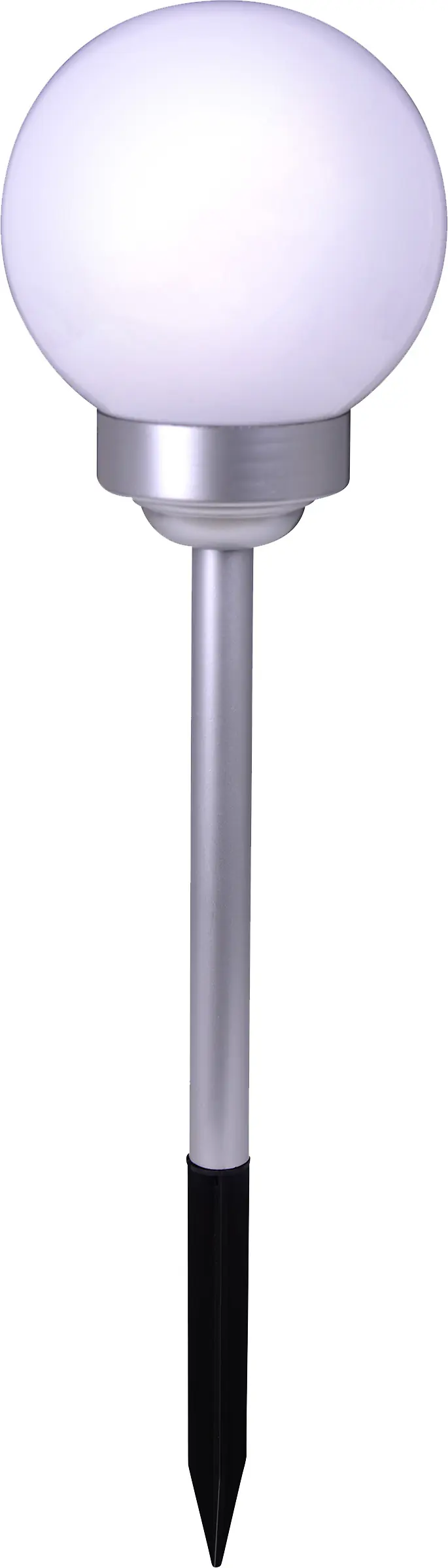 Light & More LED Solarleuchte Ball weiß Ø 30 cm kaltweiß