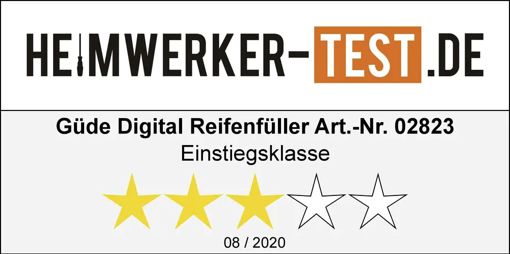 Güde Reifenfüller Digital 11 E Schlauch 365 mm, Automatikabschaltung