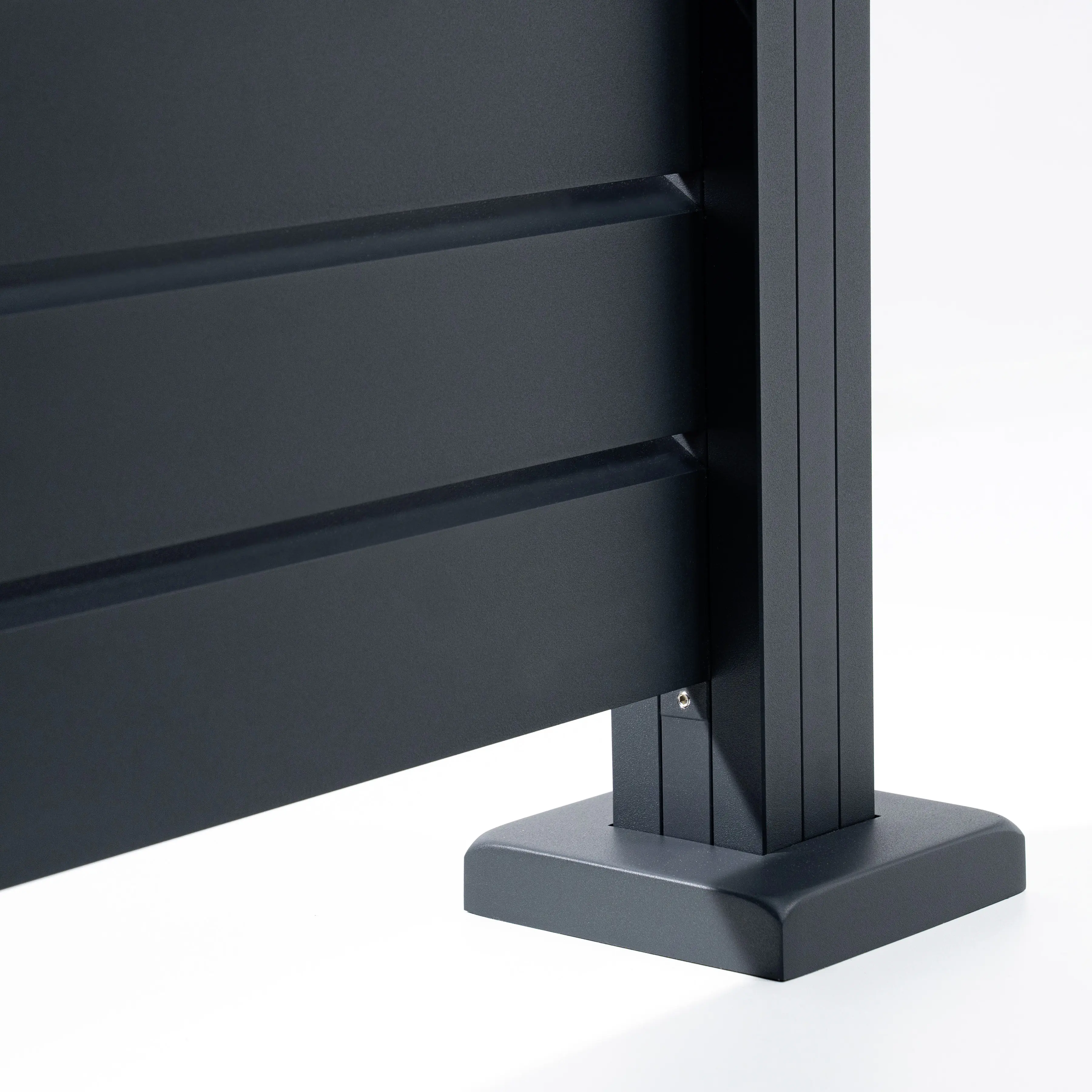 Ambiente Alu-Zaun Grundset Rhombus MINI 187 x 124,2 cm anthrazit