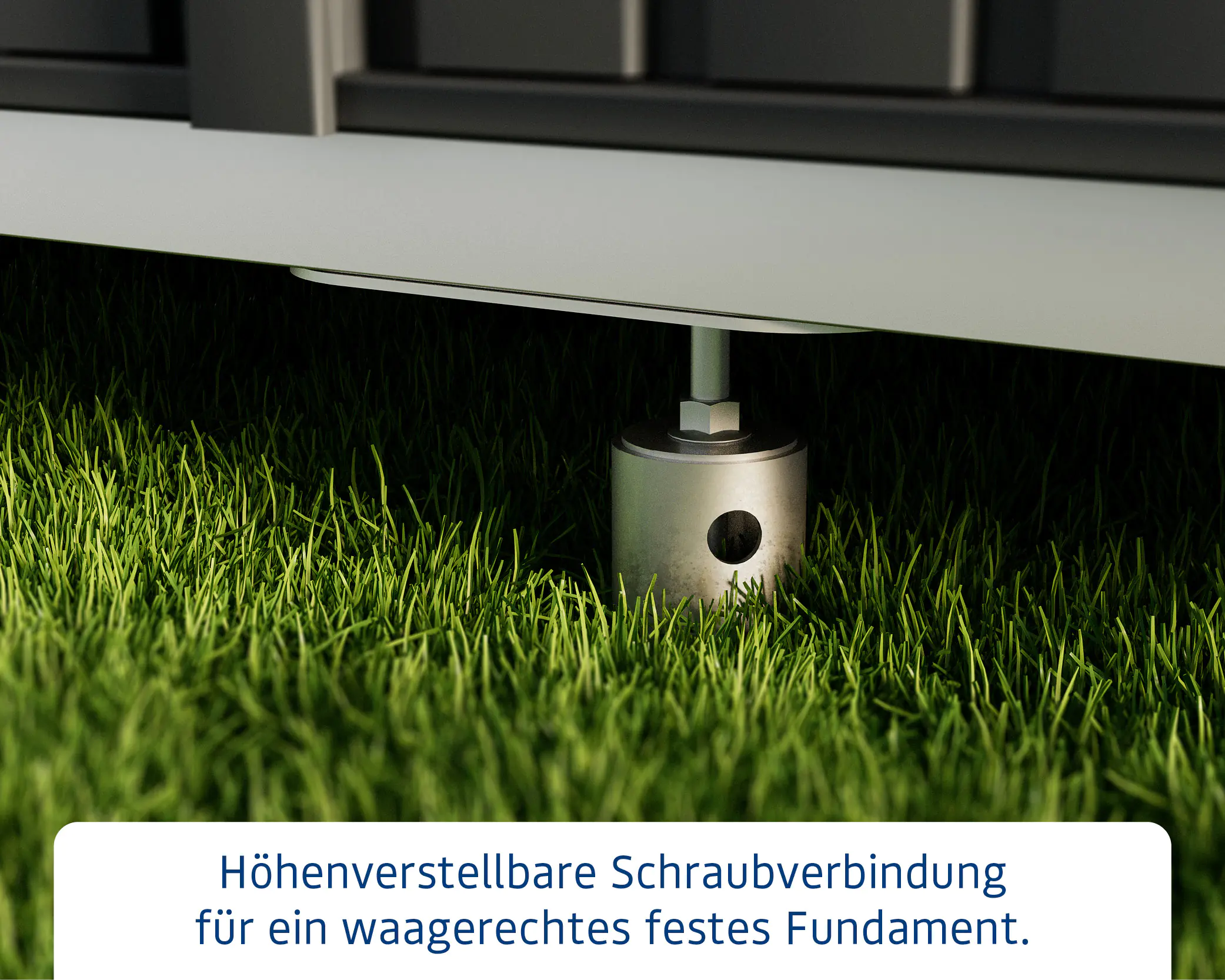 EcoStar Schraubfundament mit 7 Schrauben 