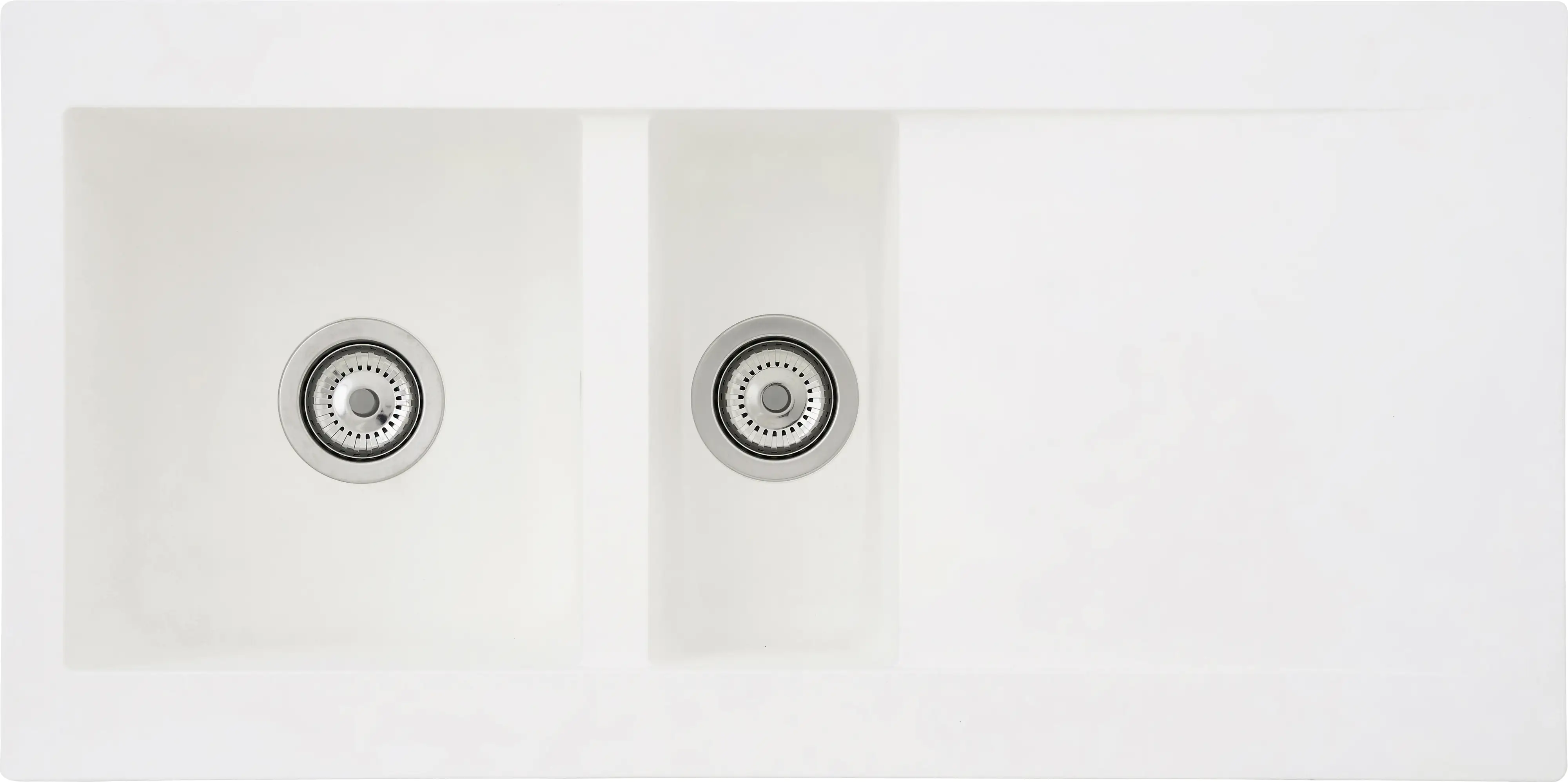 respekta Mineralite Einbauspüle DENVER100X50W