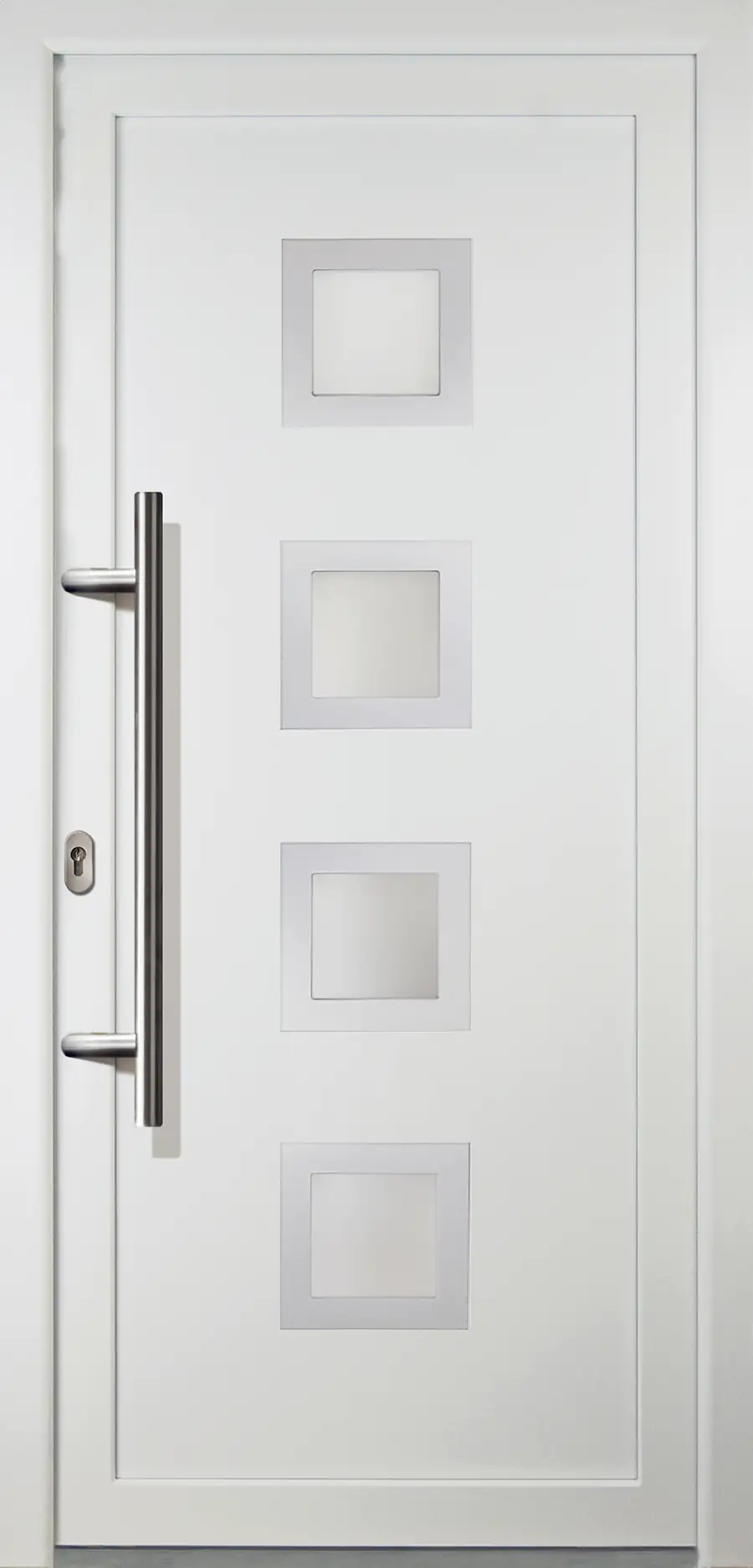 Meeth Haustür Signum PVC Modell 84 88 x 208 cm, DIN links, weiß