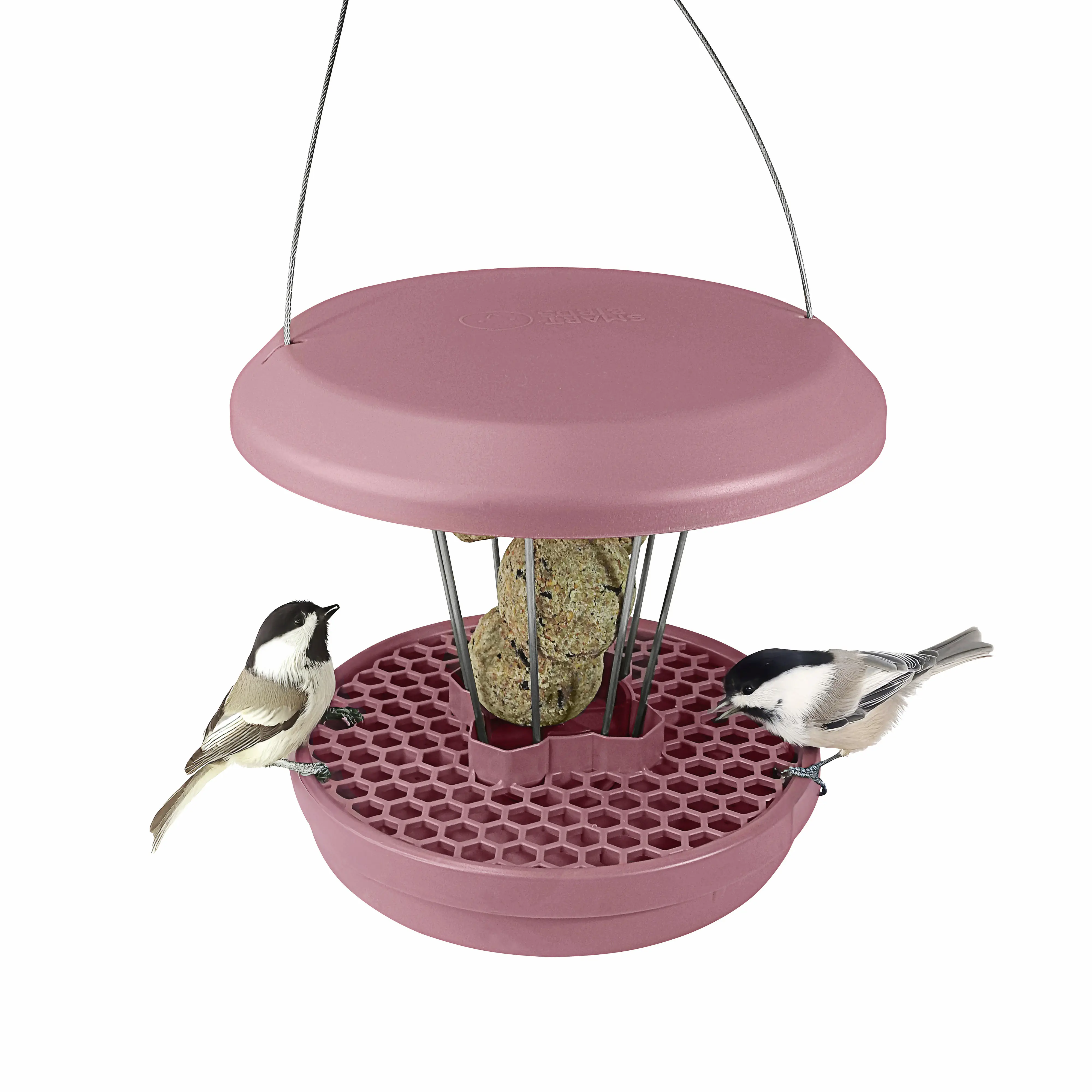 Swissinno Vogelfutterhaus Lucerne 25 x 25 x 22 cm dusty rose