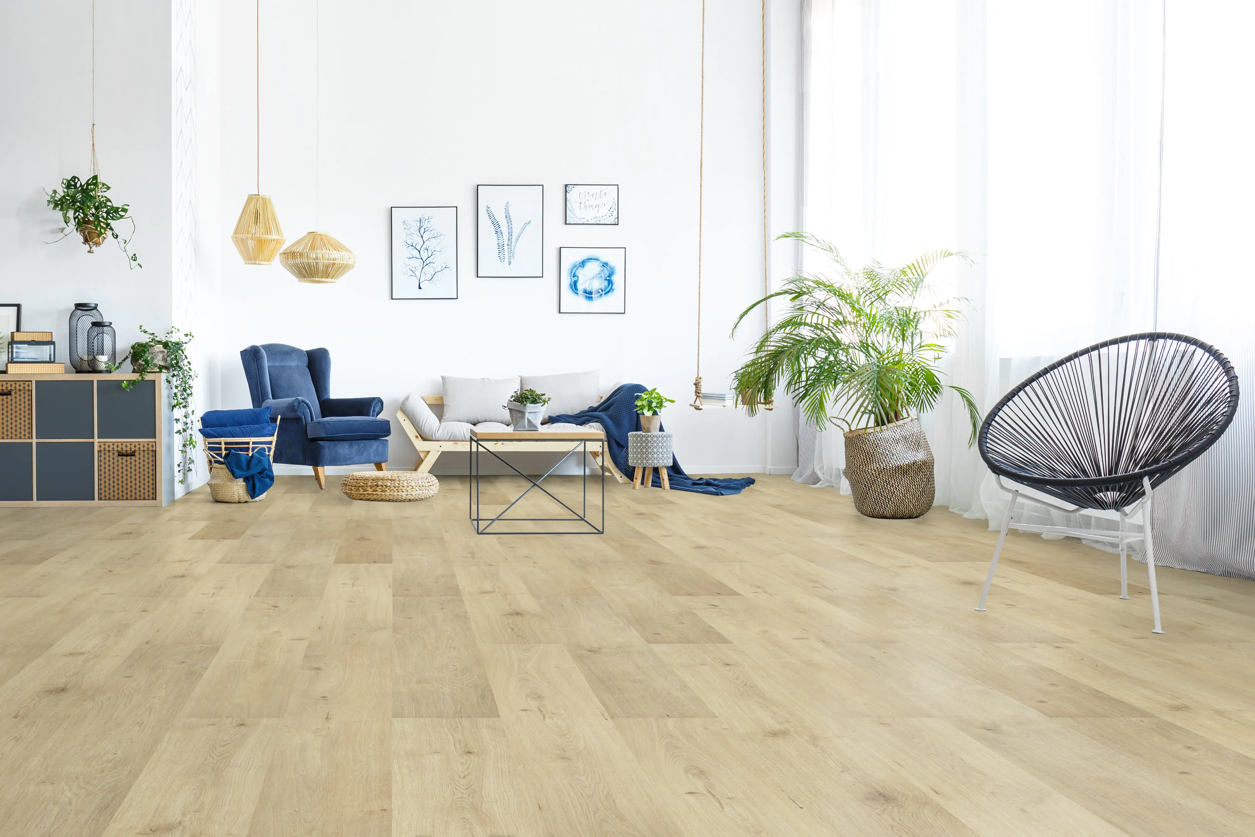 Classen Laminat Megaloc Aquaprotect 128,5 x 19,2 cm 8 mm Eiche Sombra