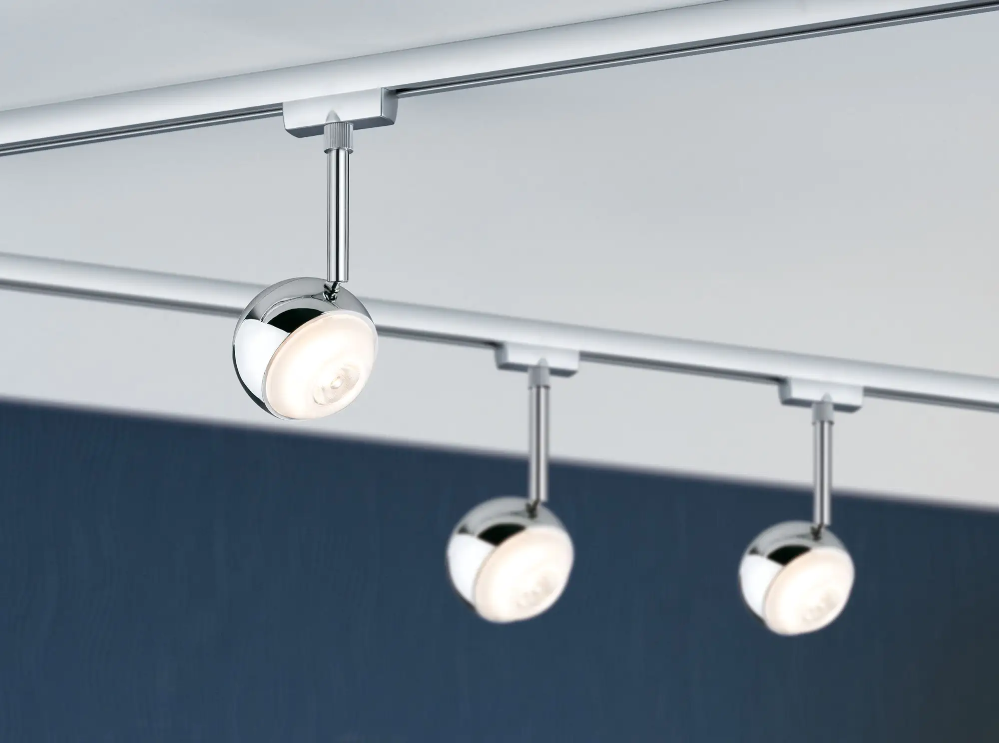 Paulmann URail LED Einzelspot Capsule II chrom matt chrom 8 cm 6 W
