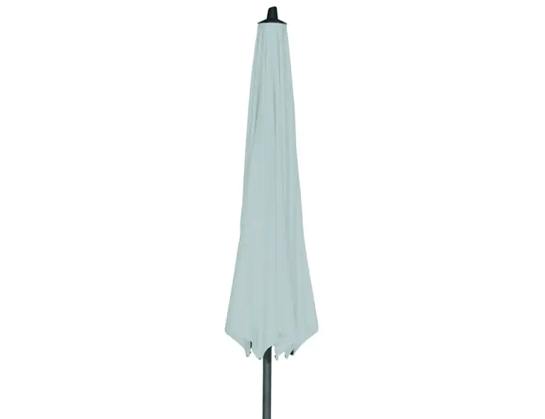Siena Garden Mittelstockschirm Avio grau Ø 350 cm