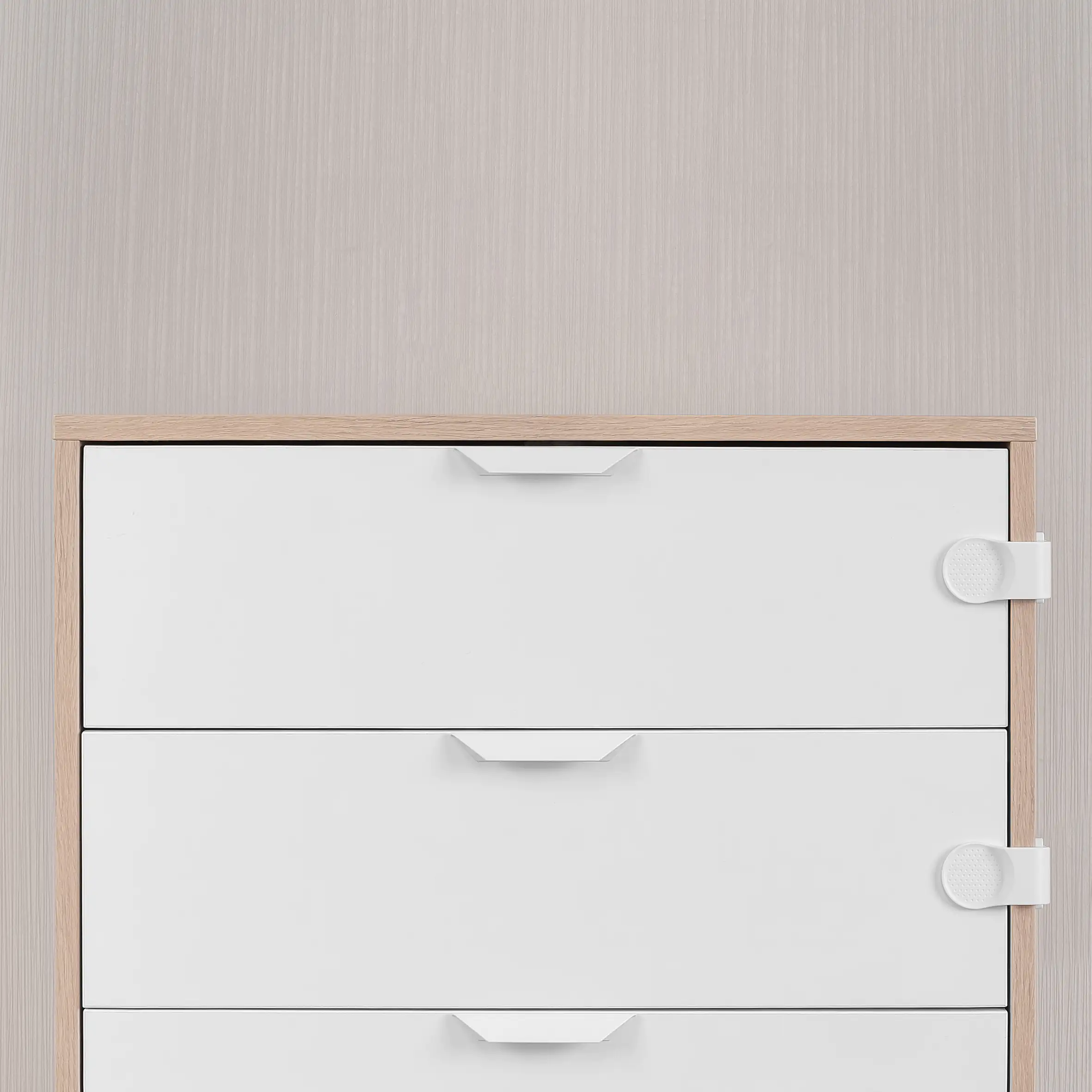 Reer Schrank- und Schubladensicherung extern weiß, 1 Stück
