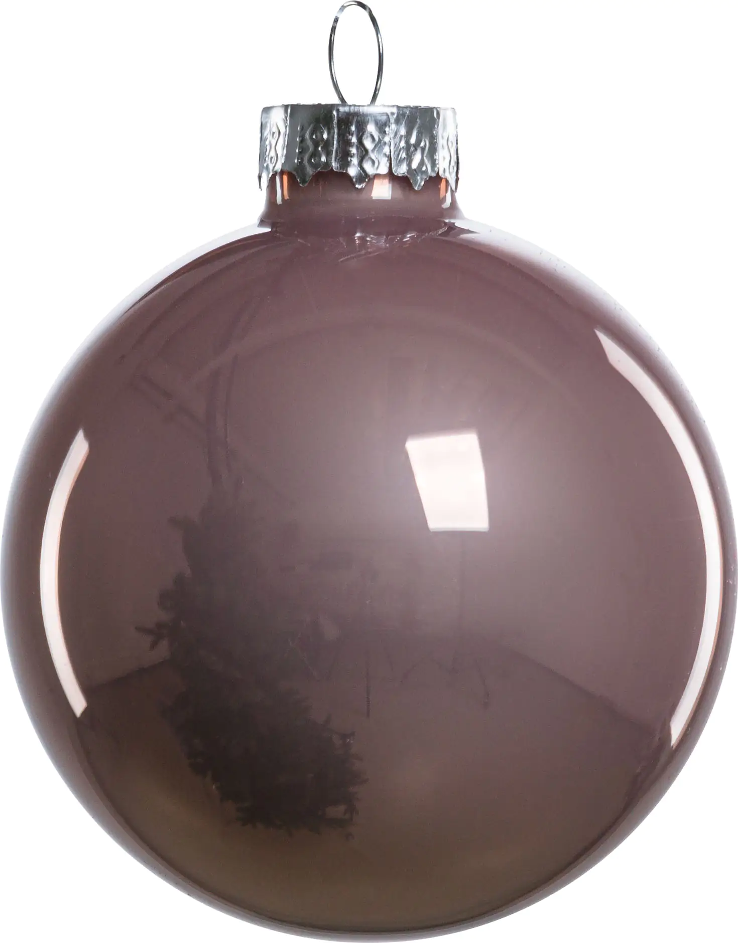 TrendLine Weihnachtskugeln aus Glas Ø 5/ 5,7/ 6,7 cm rosa 42 Stück