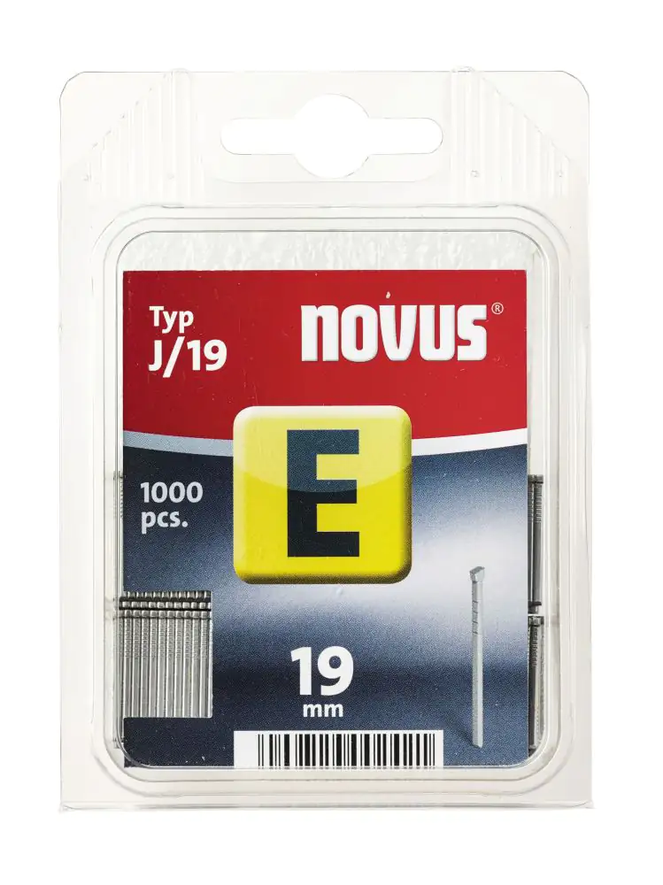 Novus Tackernägel Typ E J 19 mm 1000 Stück