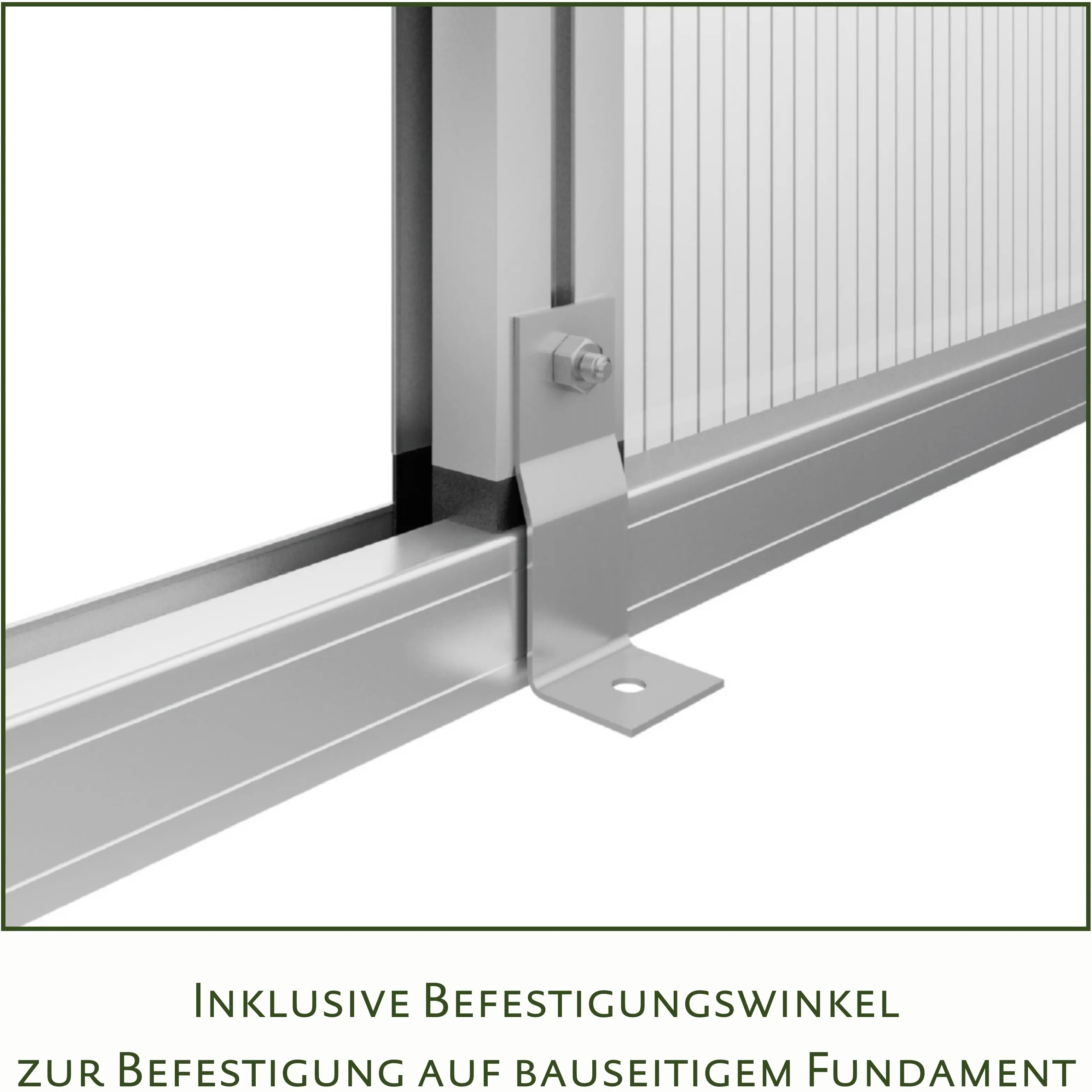 KGT Alu-Gewächshaus Rose III 233 x 323 cm