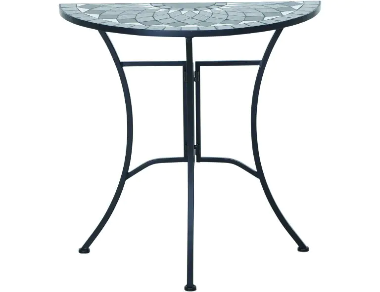 Siena Garden Como Tisch halbrund 70 cm