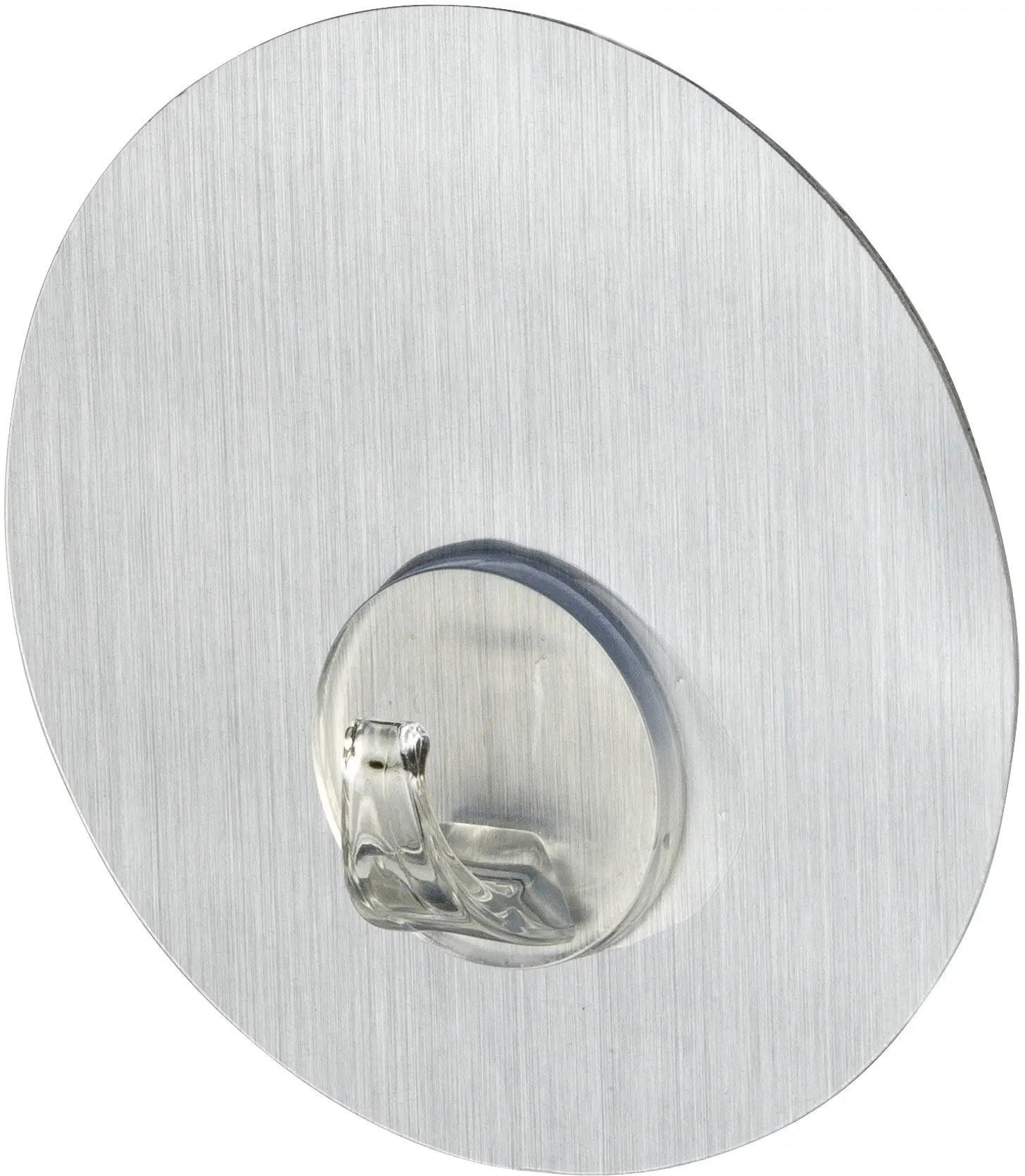 Wenko Static-Loc Wandhaken Uno Kunststoff, silber