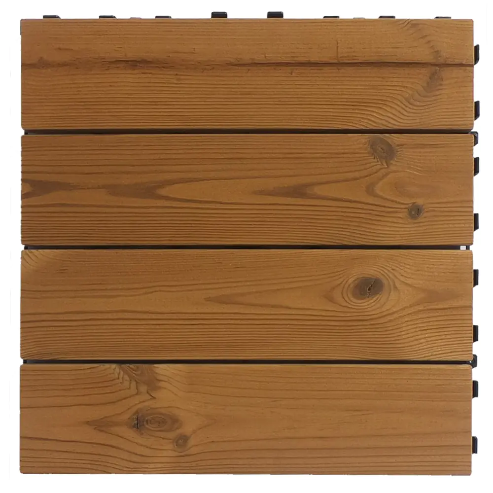 ONEK Klickfliese Holz natur Smartdeck 40 x 40 x 2,5 cm 1 Stück