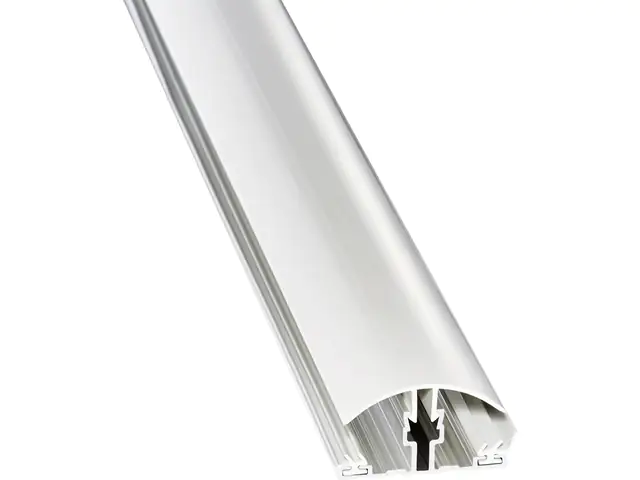 Gutta PVC Klemm-Verbindungsprofil 2500 mm weiß für 10, 16 mm Hohlkammerplatte