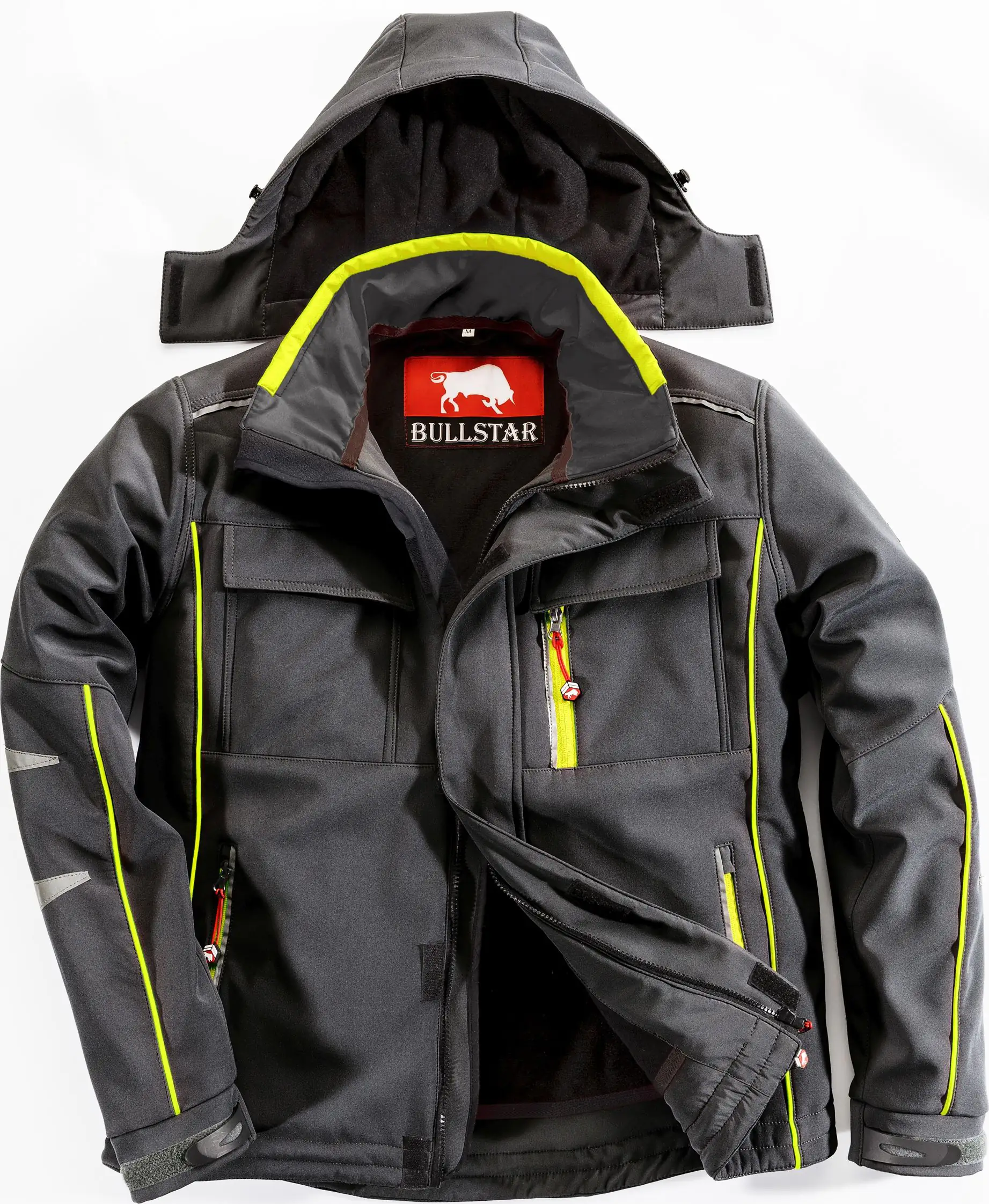 Bullstar Winter-Softshelljacke ULTRA schwarz