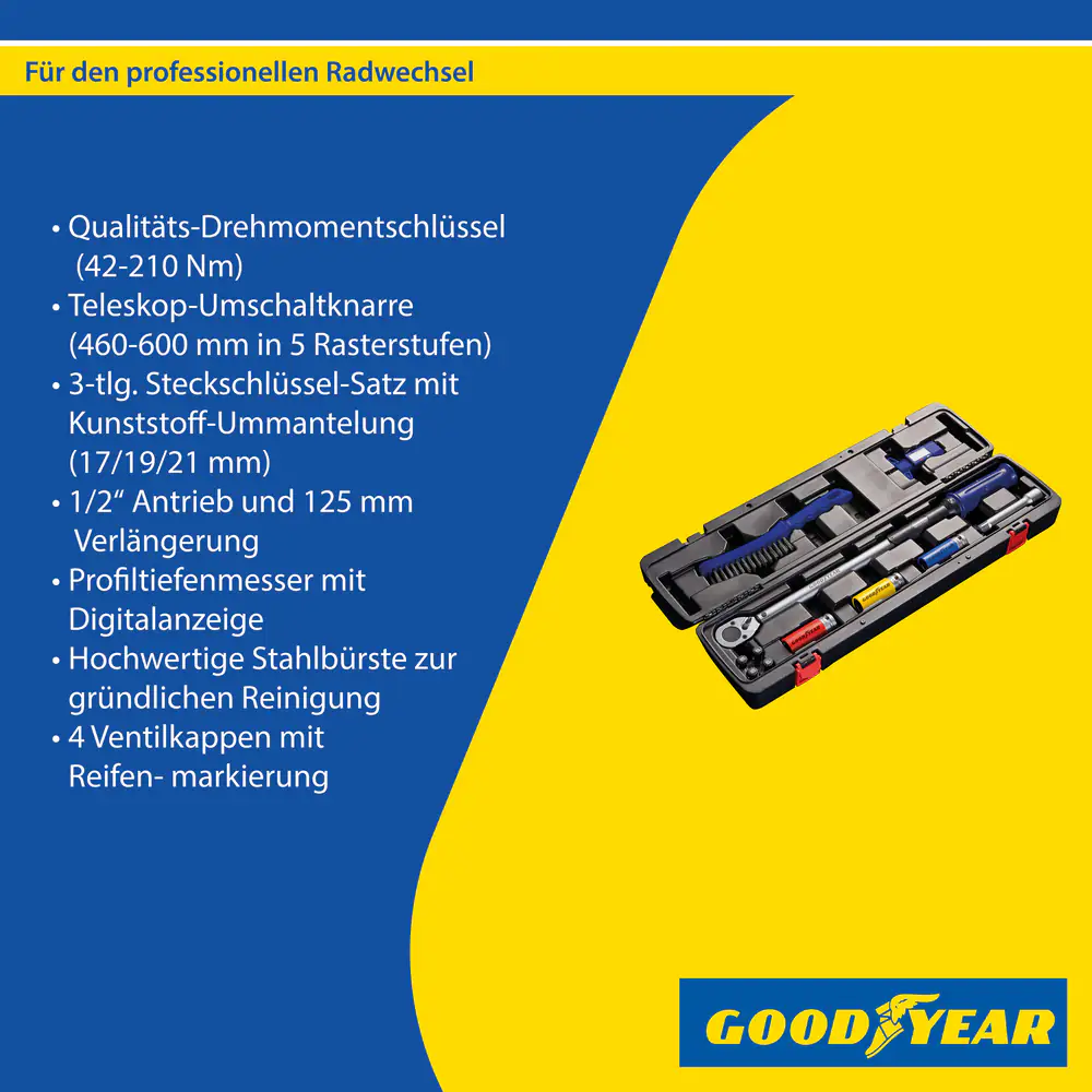 Goodyear Radwechselset 11-teilig