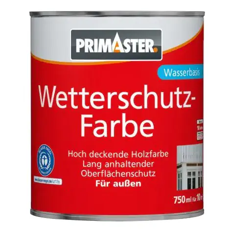 Produktbild:  Primaster Wetterschutzfarbe 2,5 L silbergrau