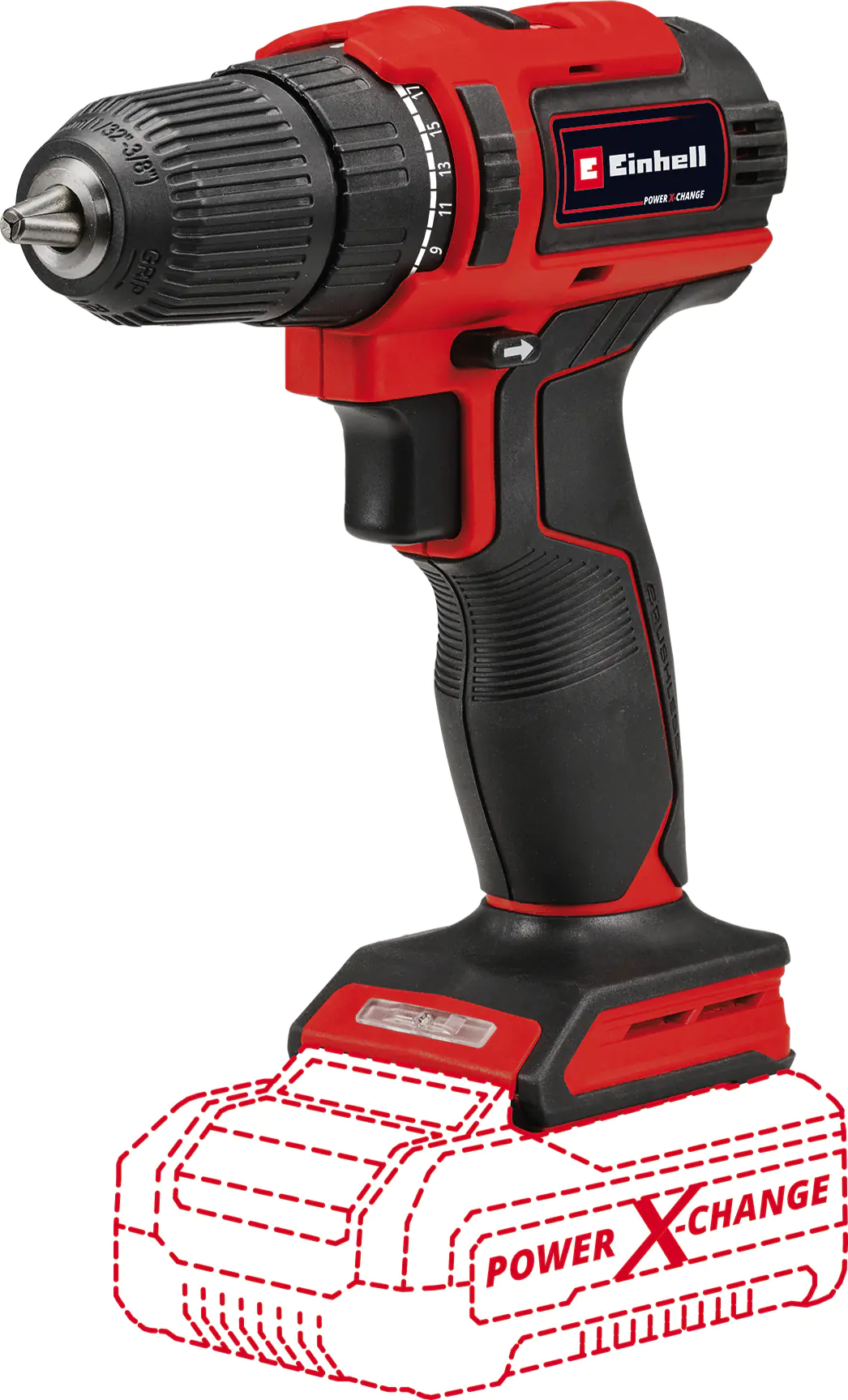 Einhell Akku-Bohrschrauber TE-CD 18/40 Li BL 18 V inkl. Akku & Ladegerät
