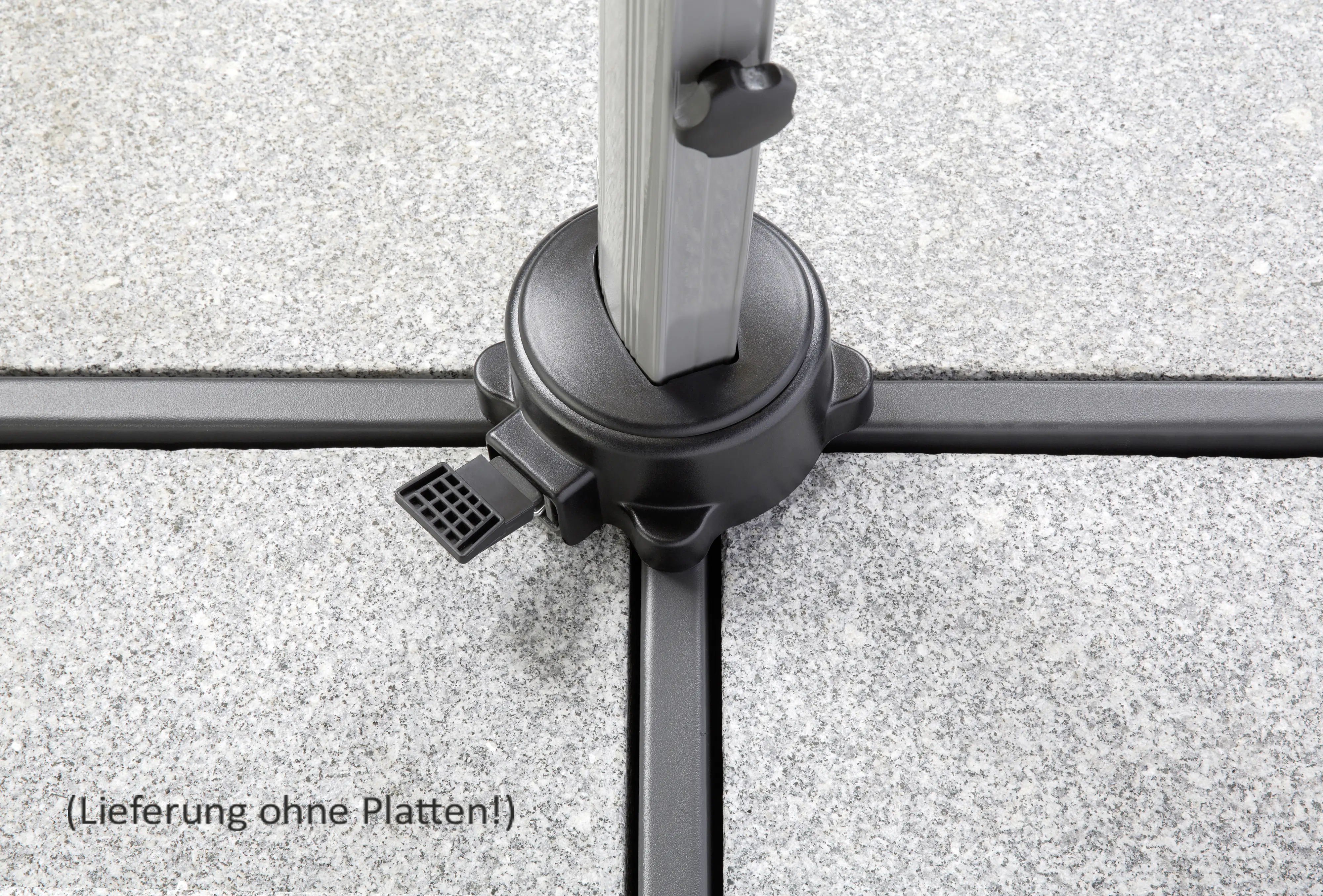 Schneider Ampelschirm Rhodos Rondo sand Ø 350 cm