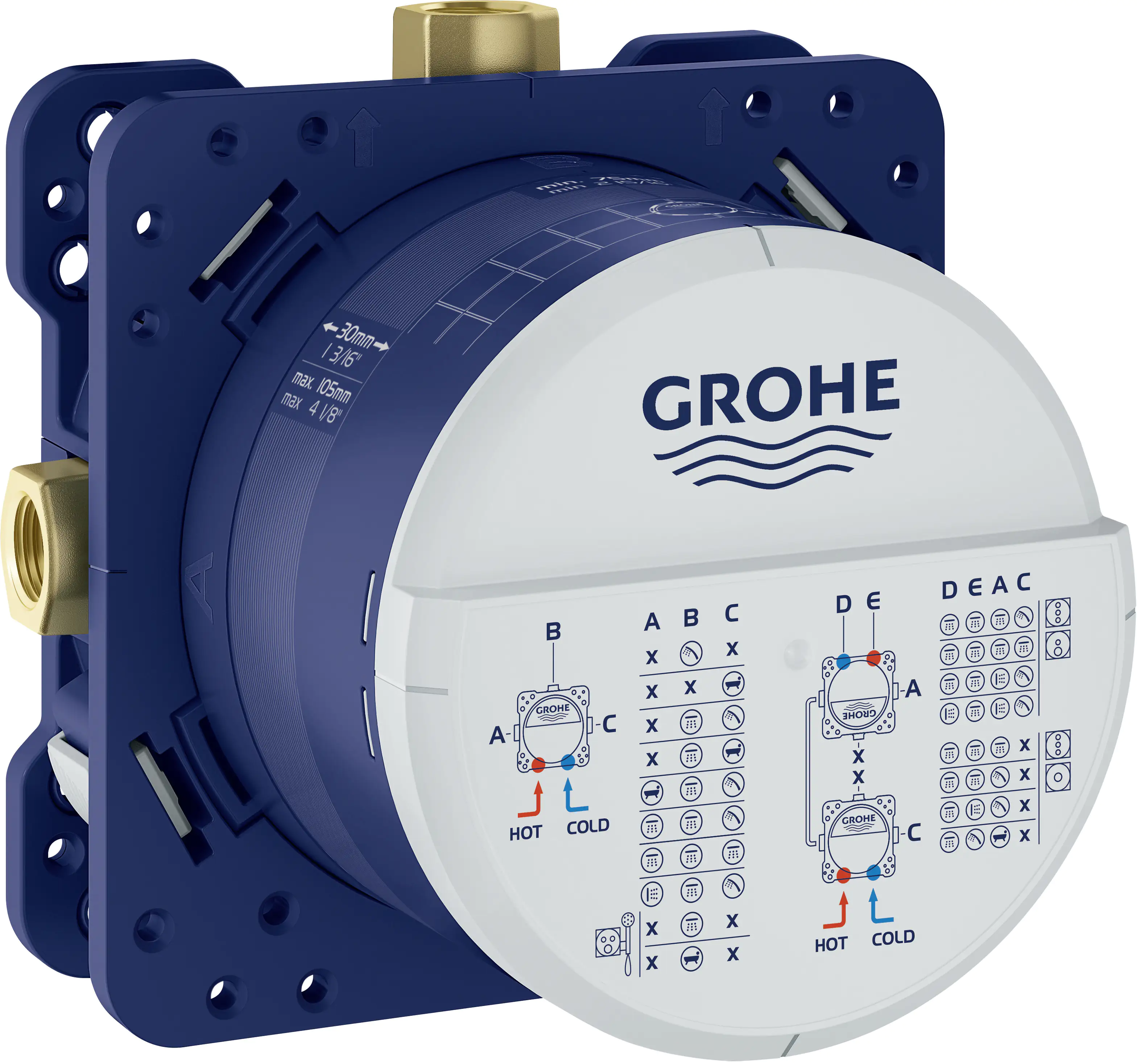 Grohe Rapido SmartBox Universal Unterputz-Einbaukörper DN 15