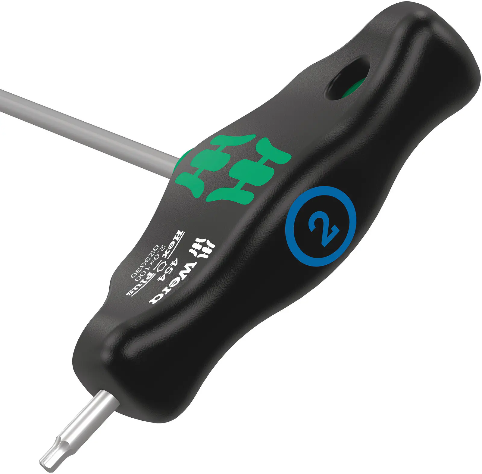 Wera Quergriff-Sechskantschraubendreher 454 Hex-Plus 2,5 mm