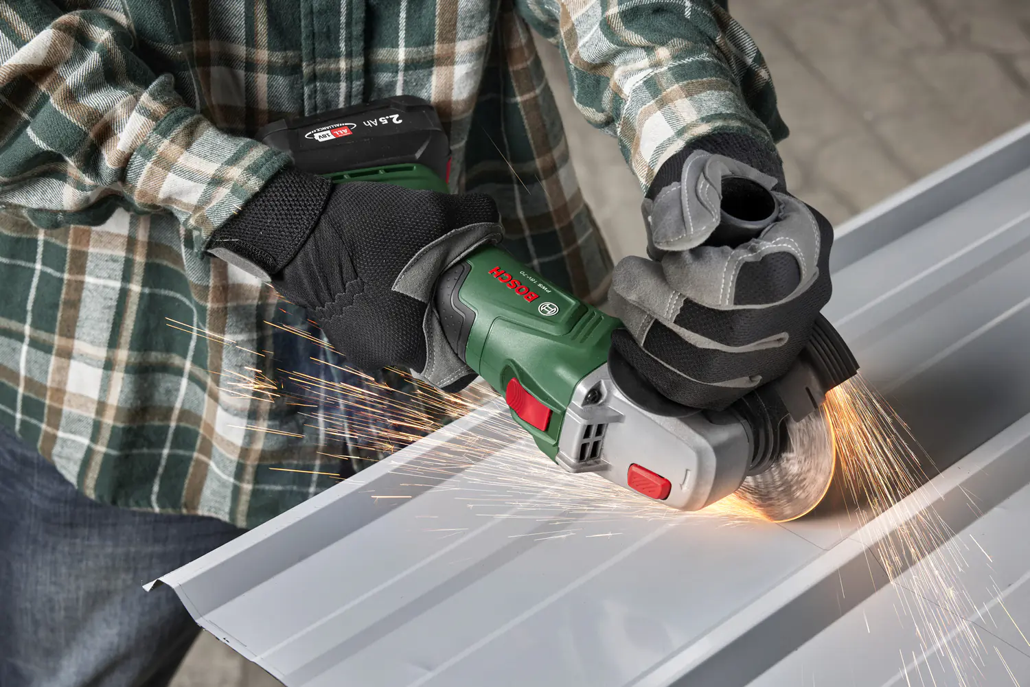 Bosch Akku-Winkelschleifer PWS 18V-70 125 mm Solo