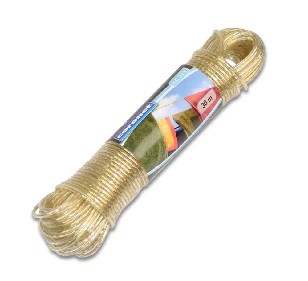Coronet Wäscheleine 30 Meter kunstoffummantelt