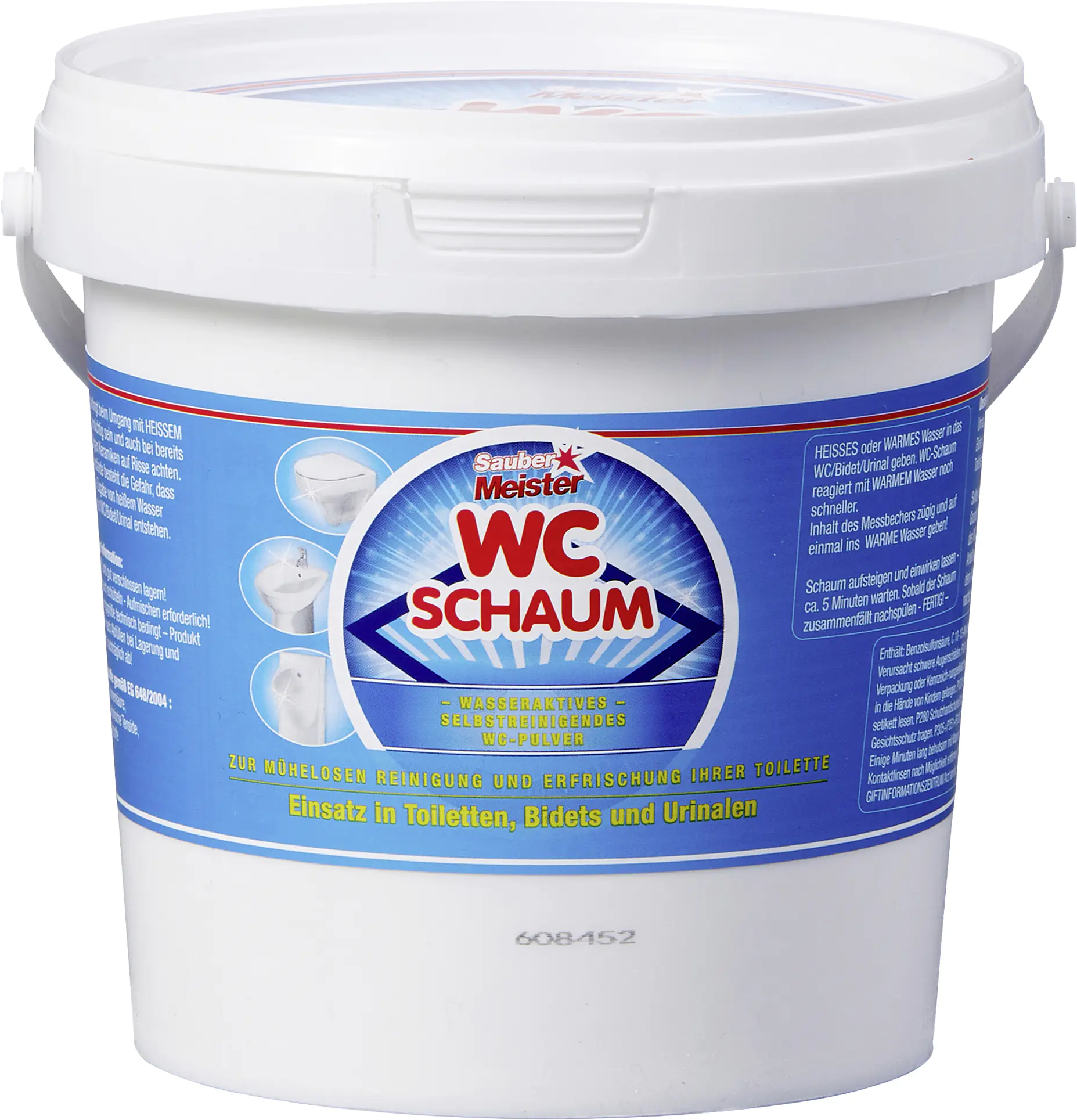 Broszio Sauber Meister WC-Zauberschaum 1 kg