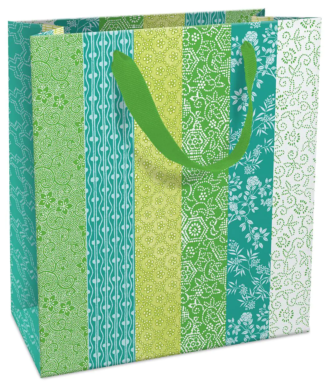 Braun & Company Geschenktragetasche Samui grün 18 x 21 x 8 cm