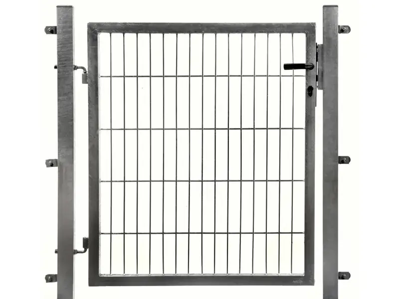 Floraworld Gartentor Comfort inkl. 2 Pfosten 80 x 100 cm feuerverzinkt