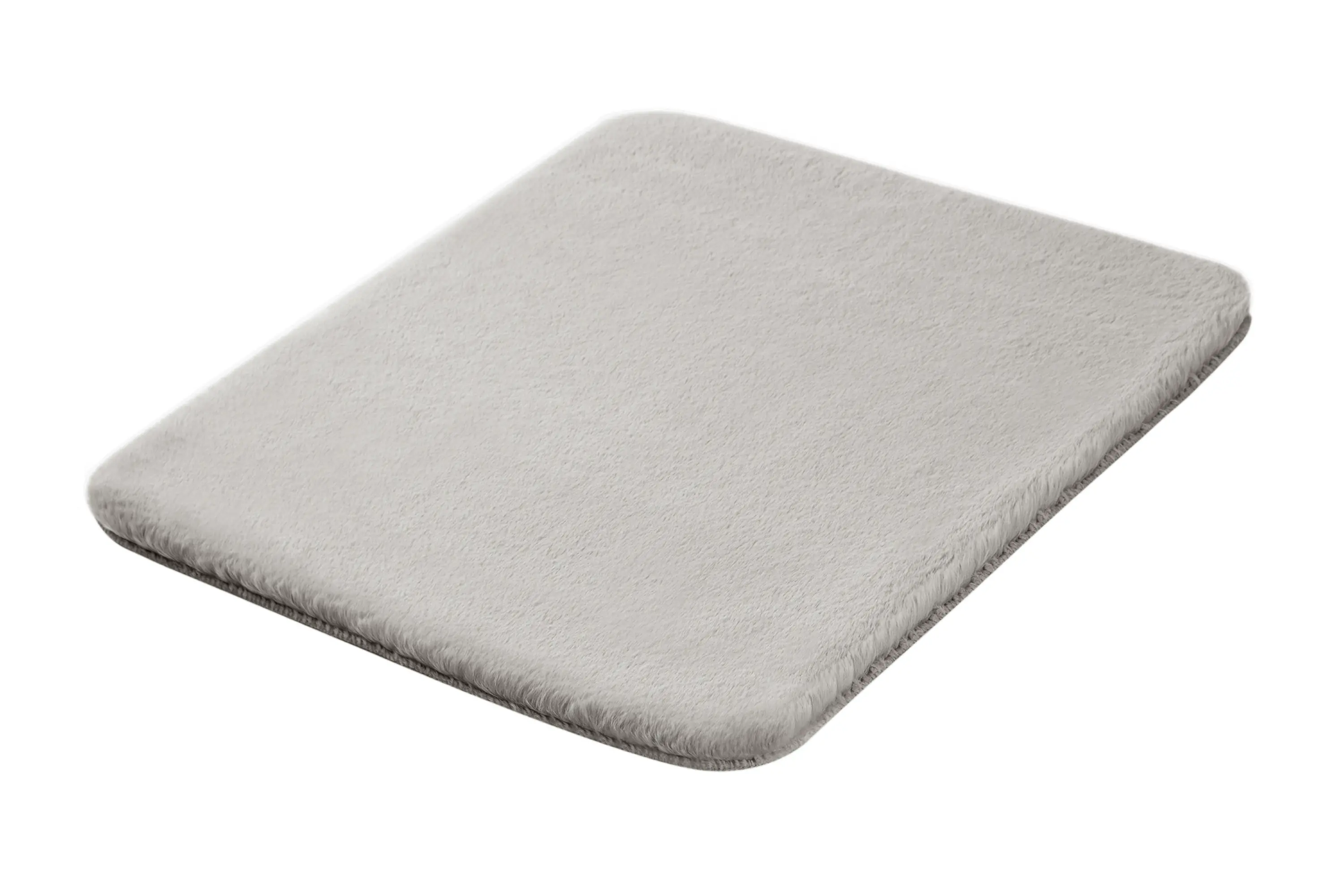 Kleine Wolke Badteppich Cony silbergrau 55 x 65 cm