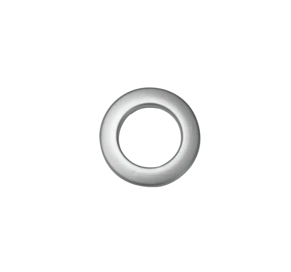 Gardinia Stoffösen klein Kunststoff, silber-matt