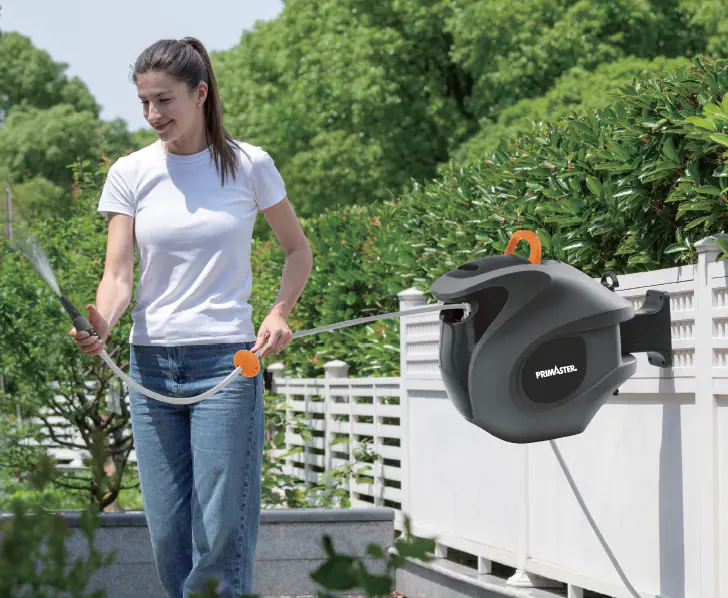 Primaster Wandschlauchbox mit 20 m Schlauch