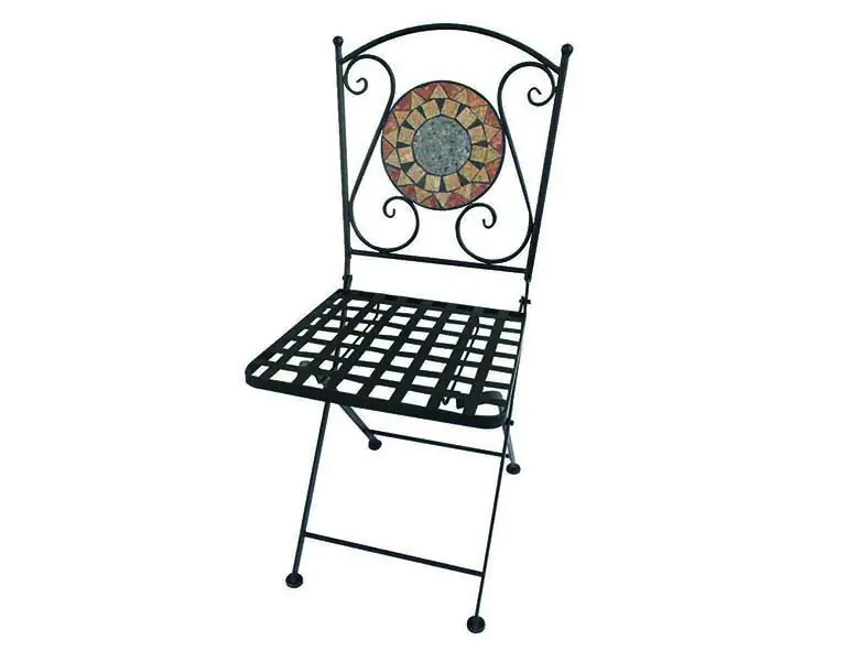 Siena Garden Klappstuhl Prato schwarz