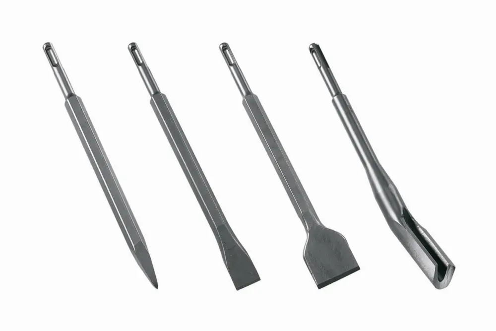 Wolfcraft Meißel-Set Länge 250 mm SDS plus 3-teilig