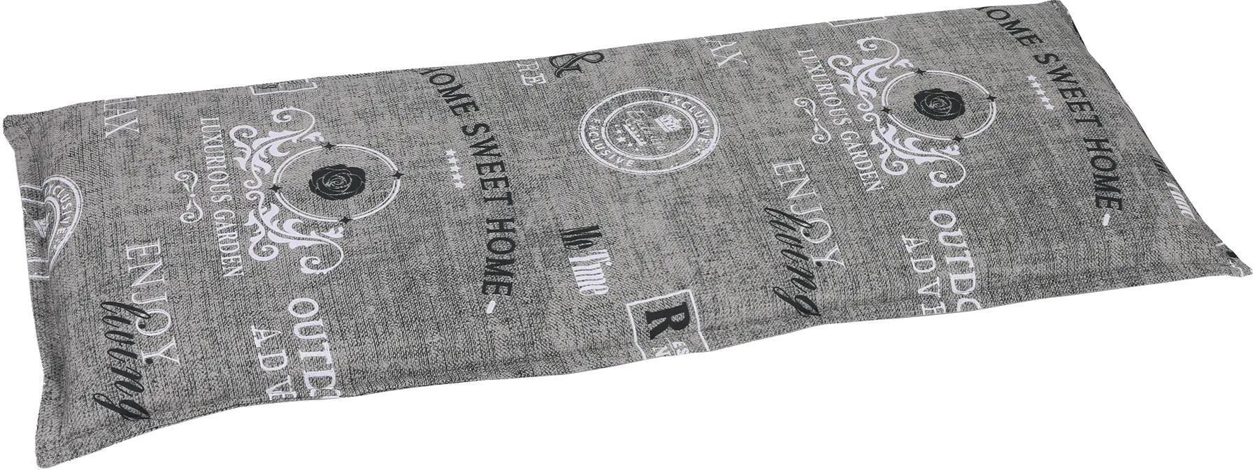 GO-DE Bankauflage 115 x 48 x 6 cm grau
