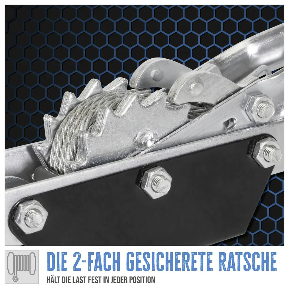 Güde Handhebelseilzug HS 2000 2,8 m 2000 kg