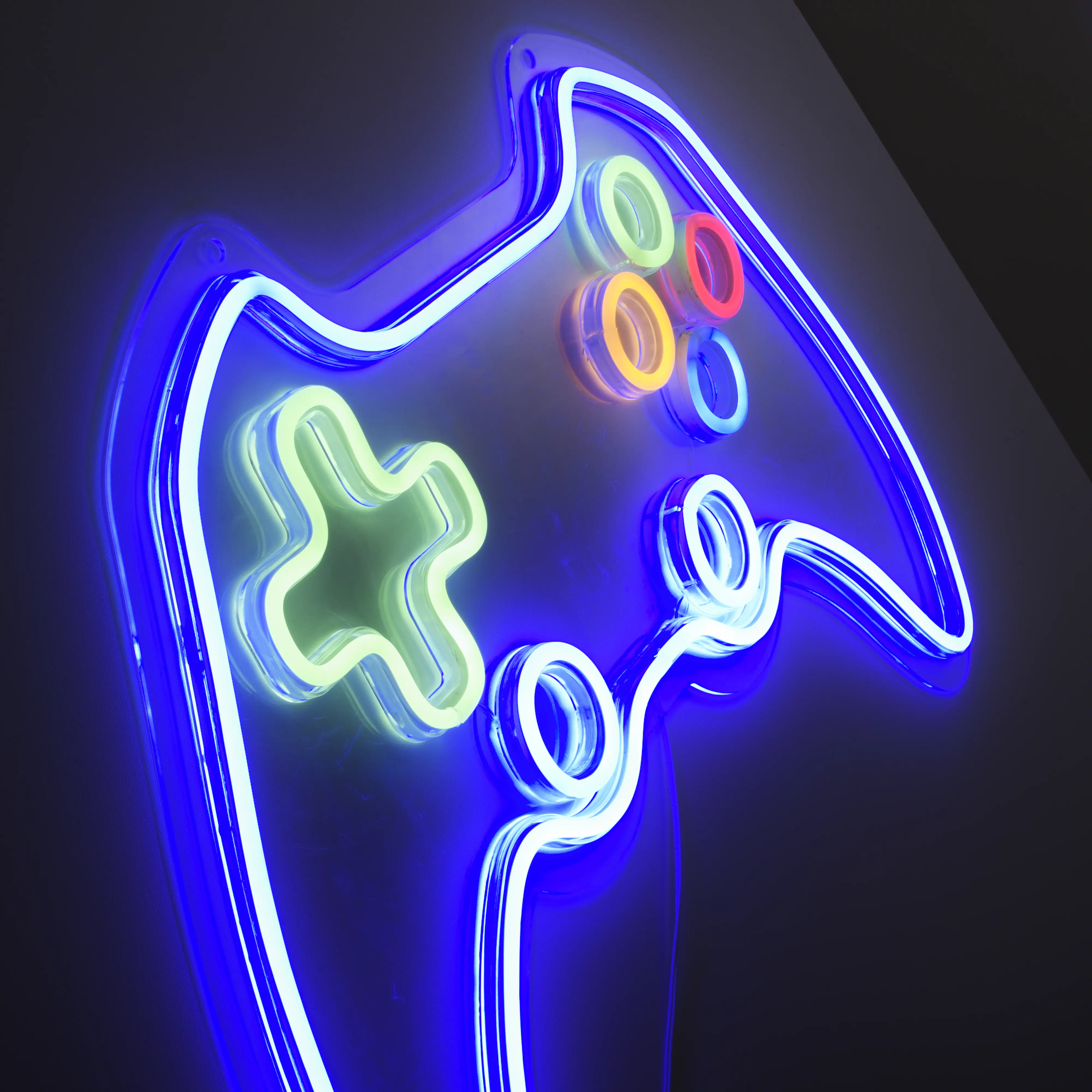 Just Light LED Dekoleuchte Gamer 60 x 1,5 x 40 cm