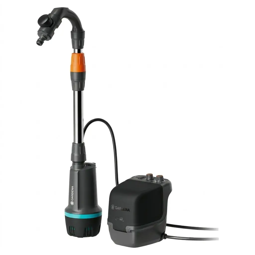 Gardena Akku-Regenfasspumpe 2600 Comfort Ready-To-Use Set 2600 l/h 18 V
