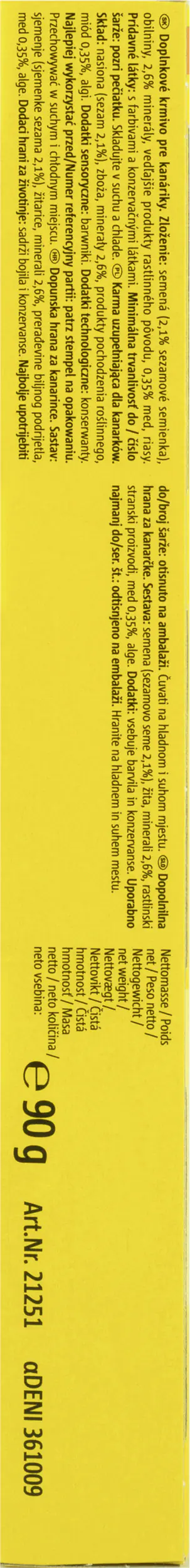 Vitakraft Kräcker® Honig & Sesam 3 Stück / 90 g
