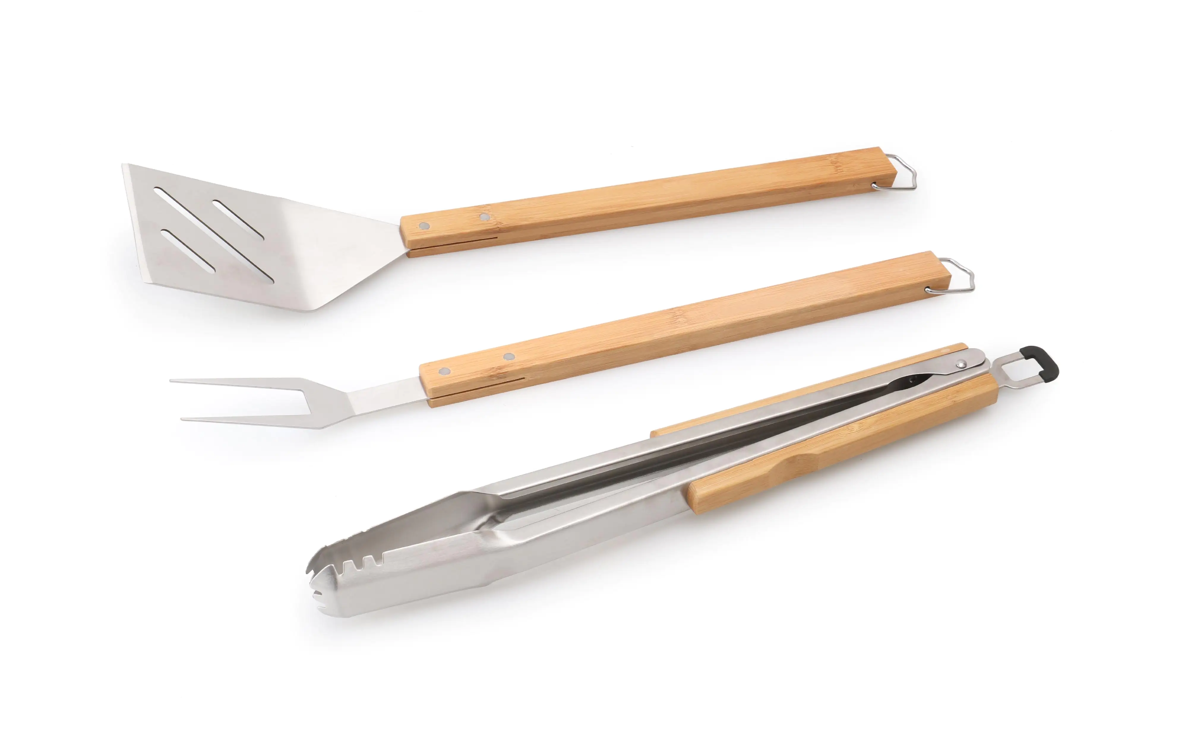 Primaster Grillbesteck Set Premium 3 teilig