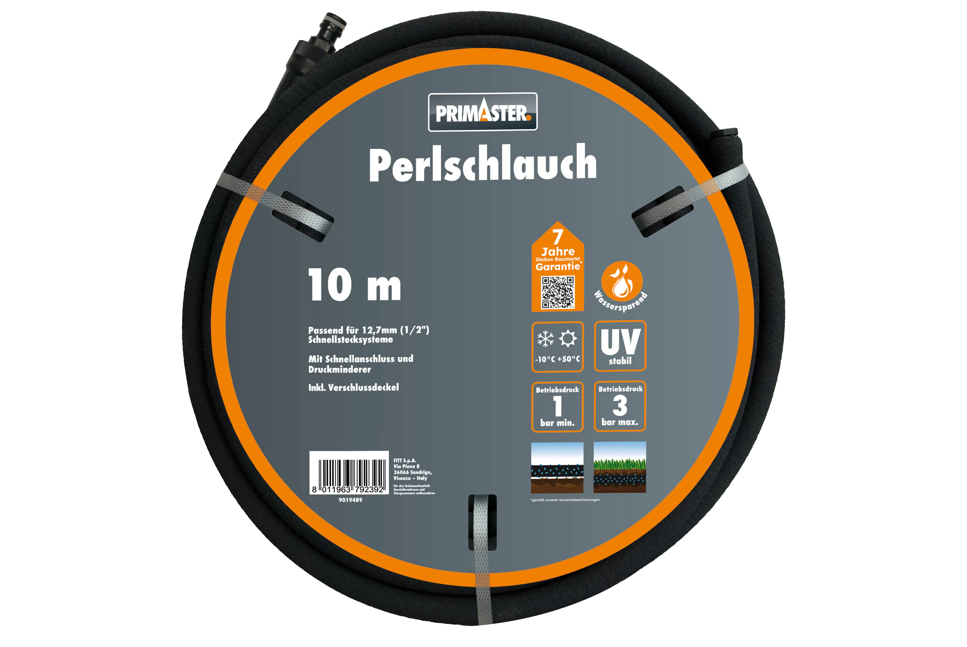 Primaster Perlschlauch Poroso 10 m
