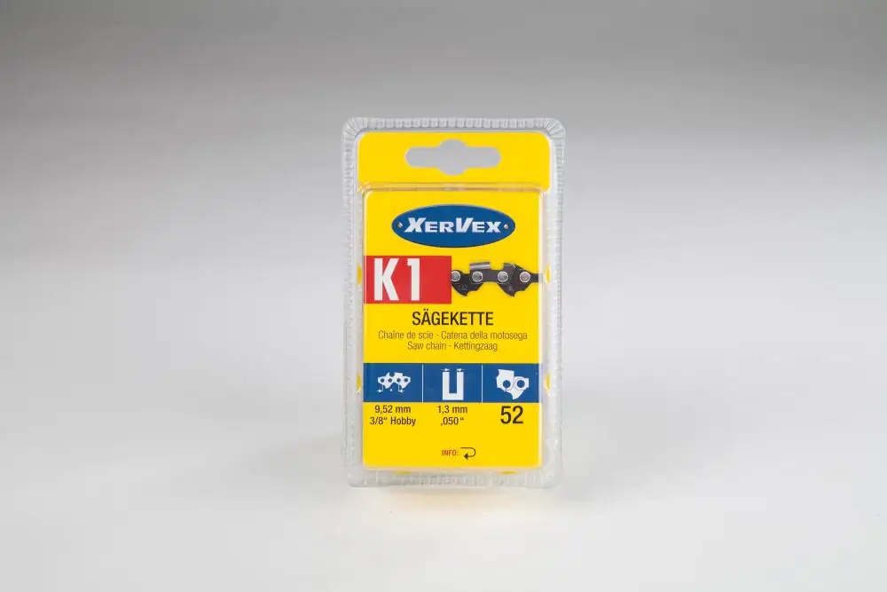Xervex Sägekette K1 - Ersatzkette für Kettensägen