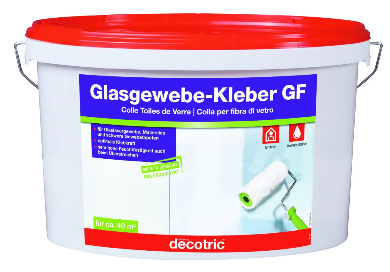 Decotric Glasgewebe-Kleber GF 10 kg
