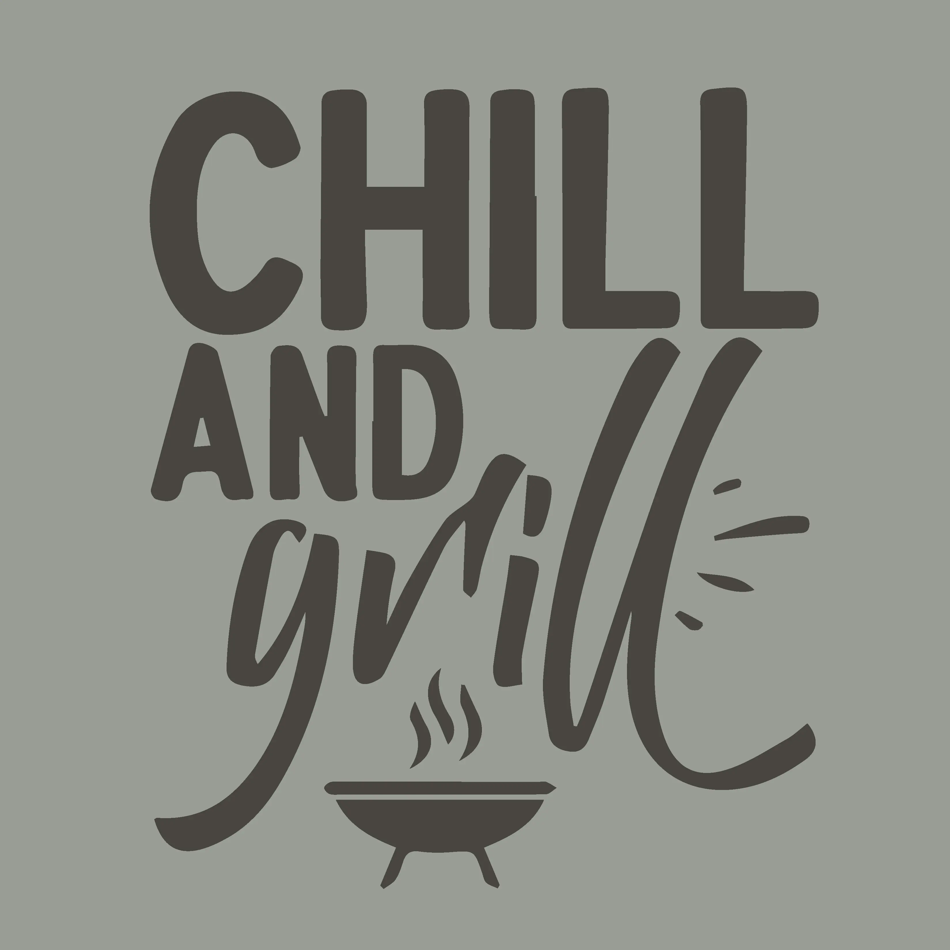 Duni Servietten chill & grill 33 x 33 cm - 20er Pack