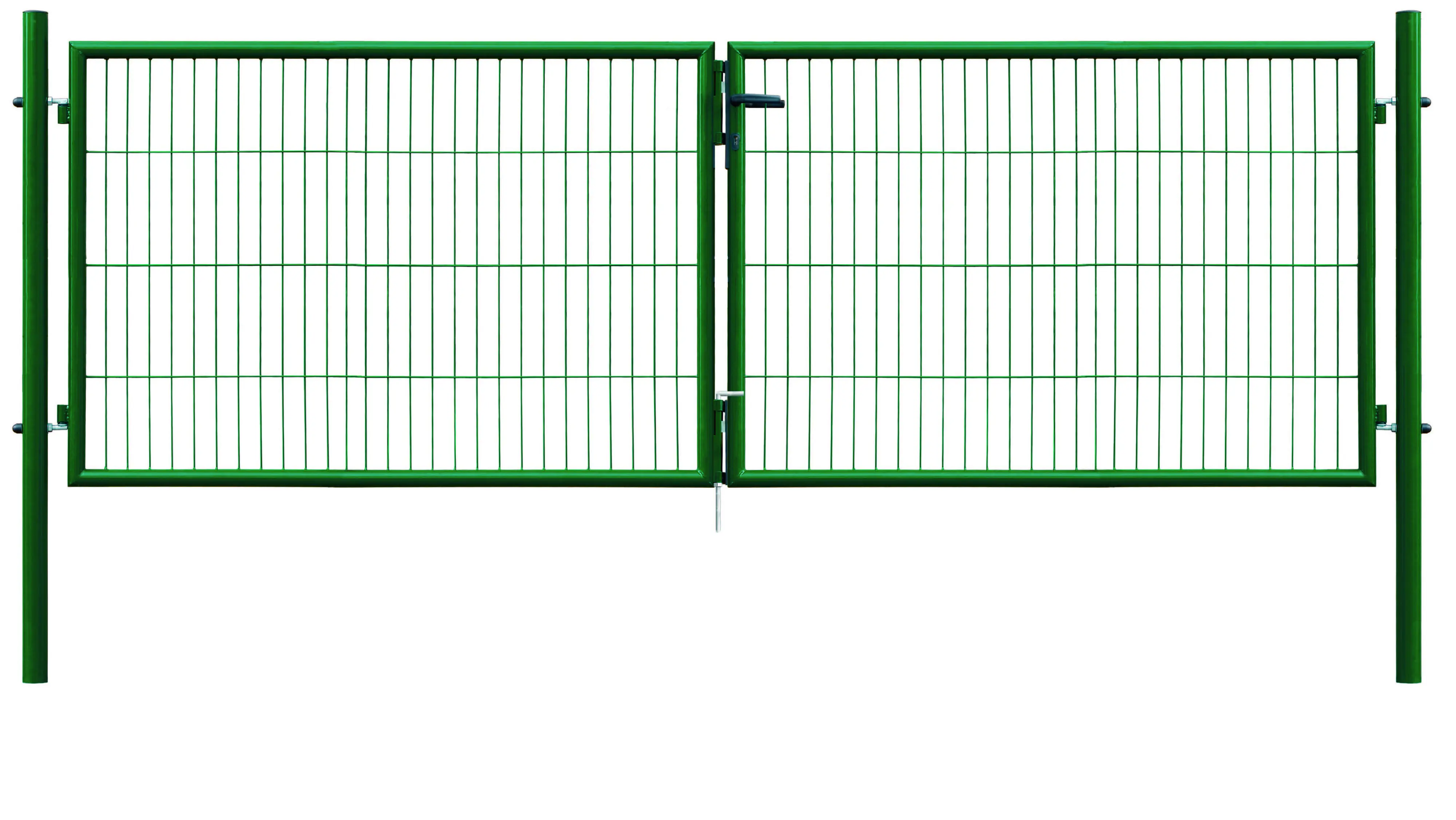 Floraworld Gartentor doppelflügelig Classic 300 x 100 cm moosgrün