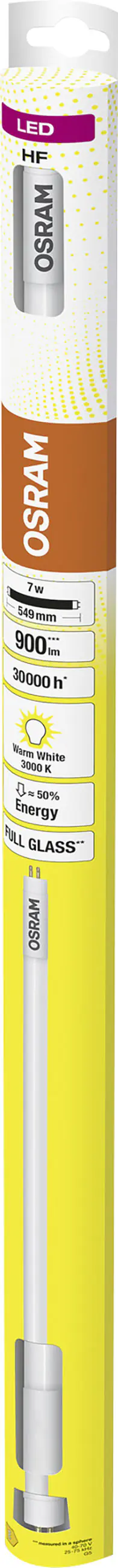 Osram LED Röhre 54,9 cm G5 7 W warmweiß